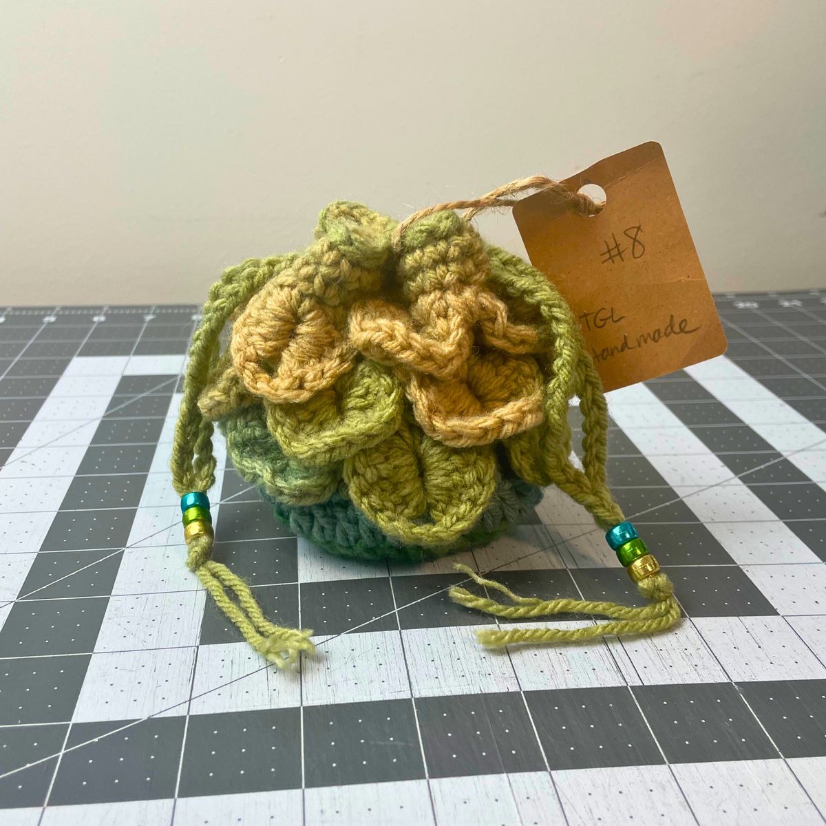 Sutherland Stripe Dragon Scale Dice Bag