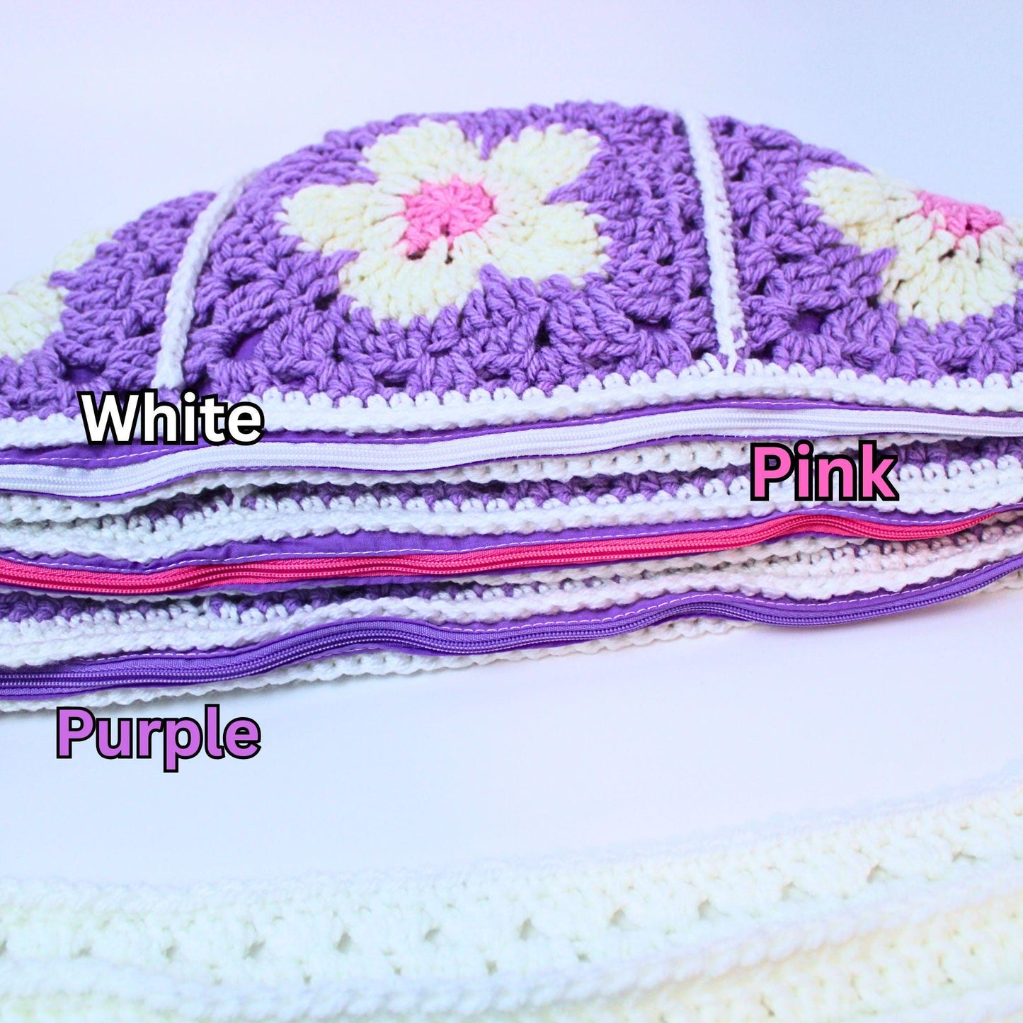 Wisteria Crochet Crossbody Bag