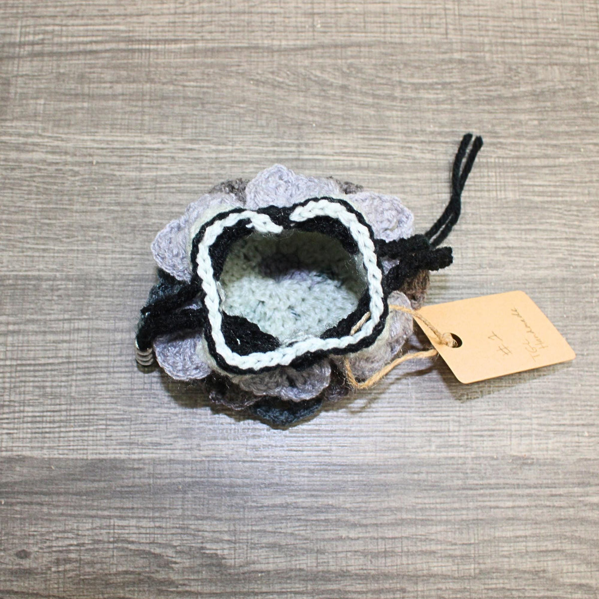 Newspaper Stripe Dragon Scale Dice Bag