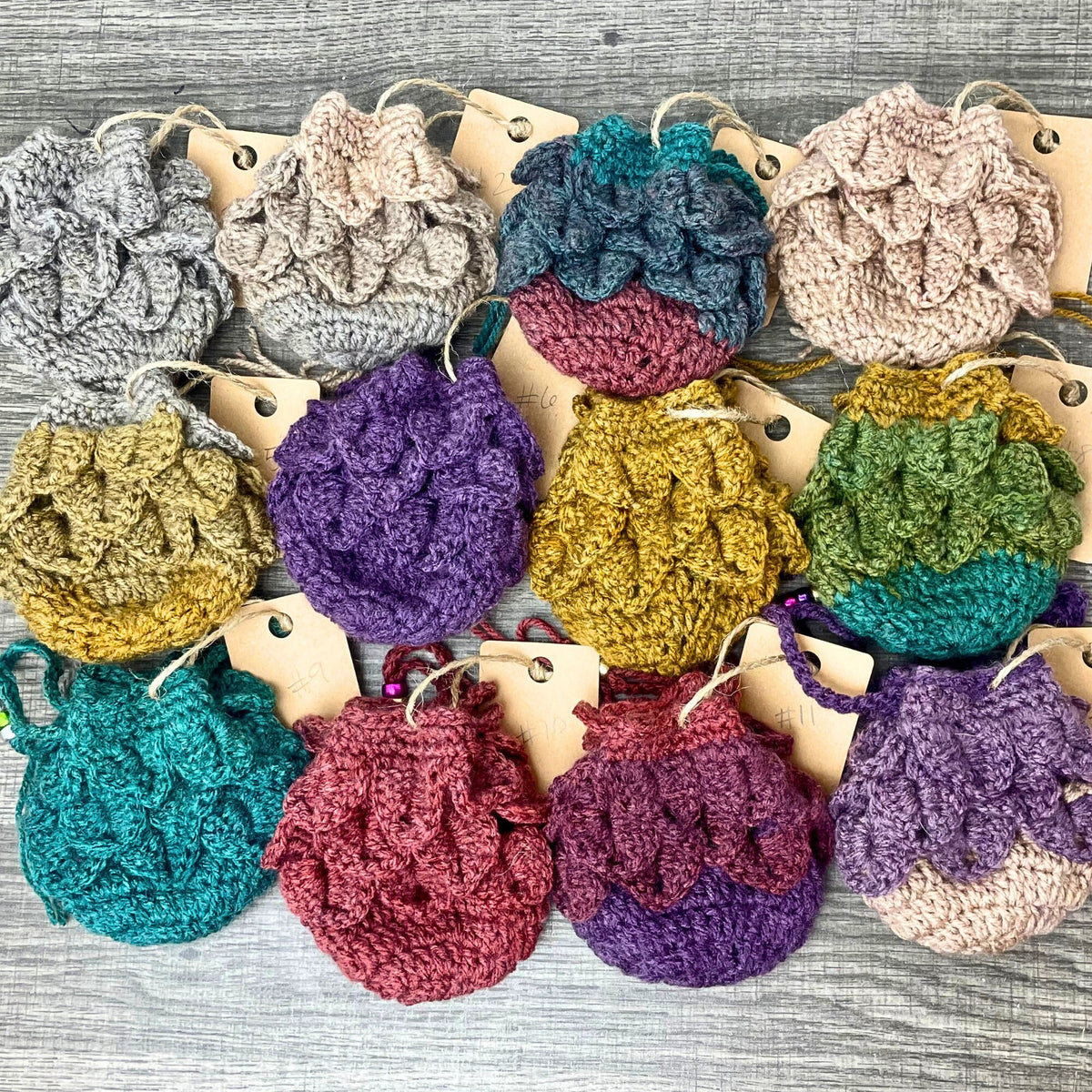 Warlock Dragon Scale Dice Bag