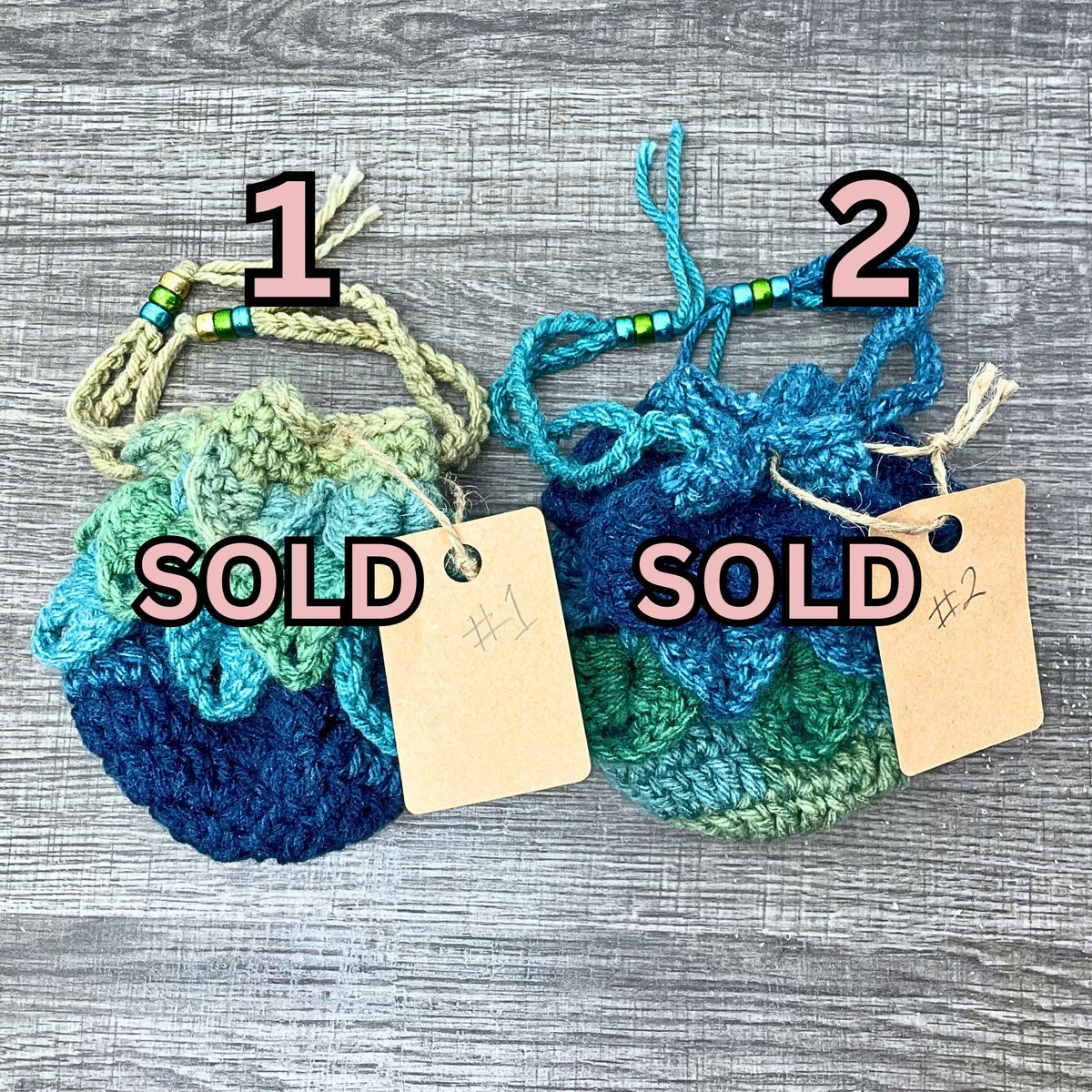 Sutherland Stripe Dragon Scale Dice Bag