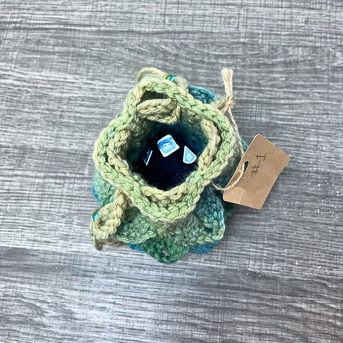 Sutherland Stripe Dragon Scale Dice Bag
