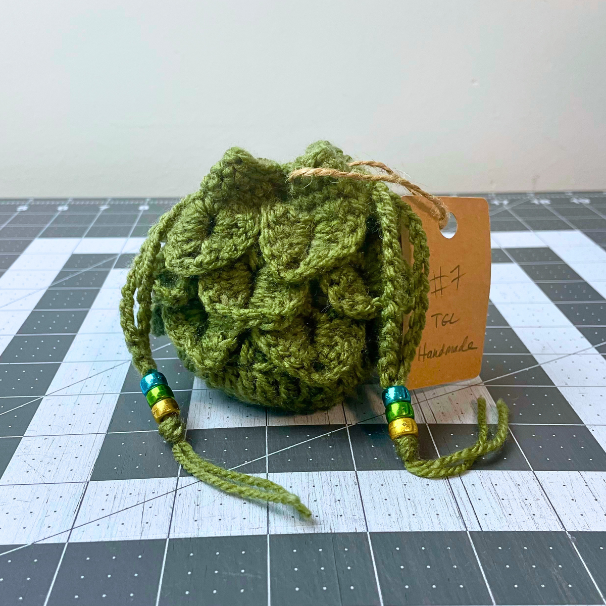 Dragon Colorway Scale Dice Bag