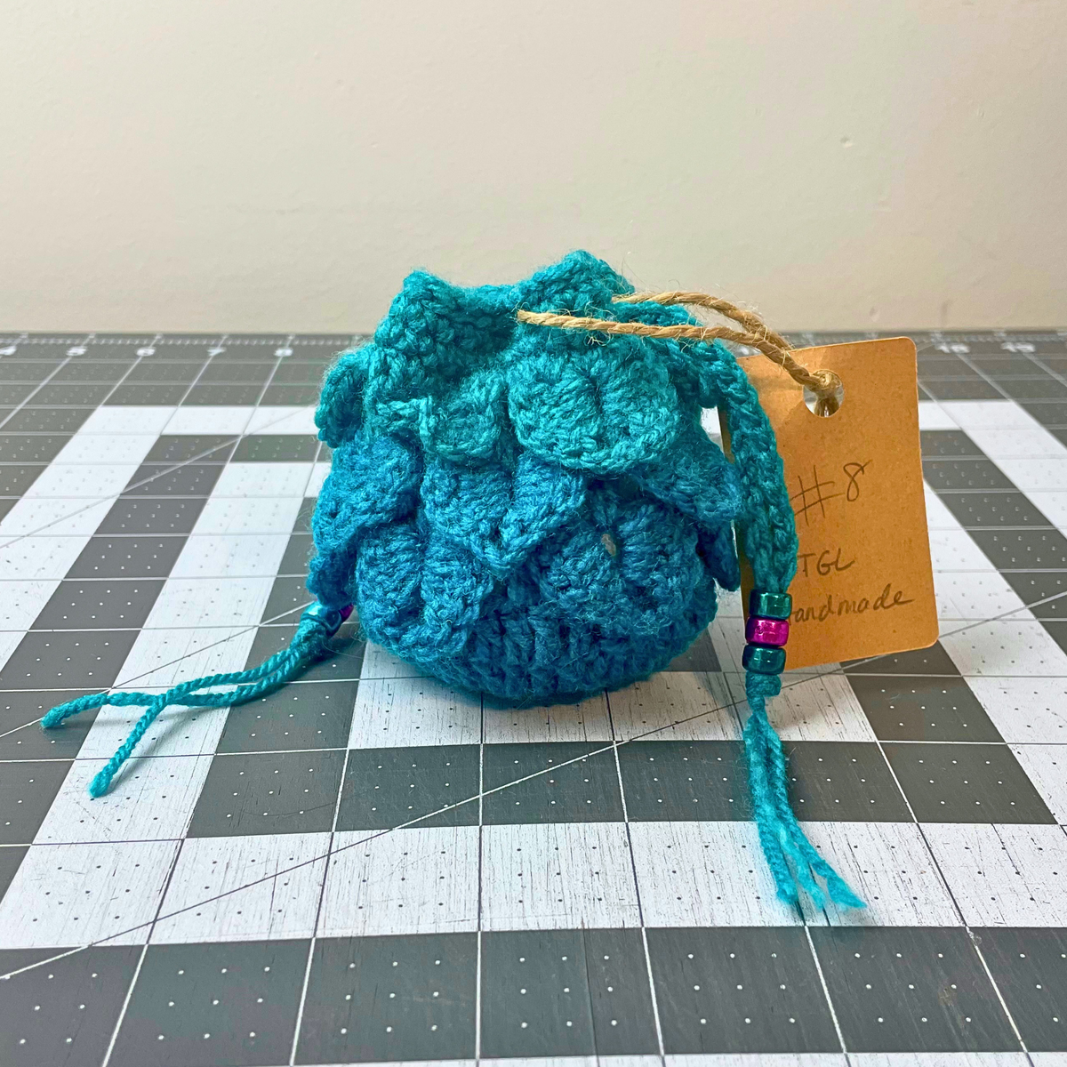 Dragon Colorway Scale Dice Bag