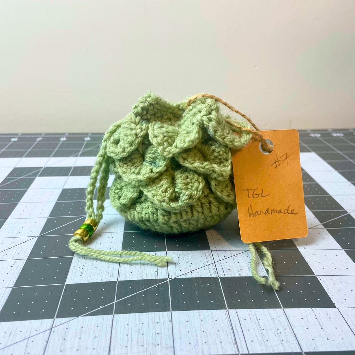 Echo Caves Dragon Scale Dice Bag