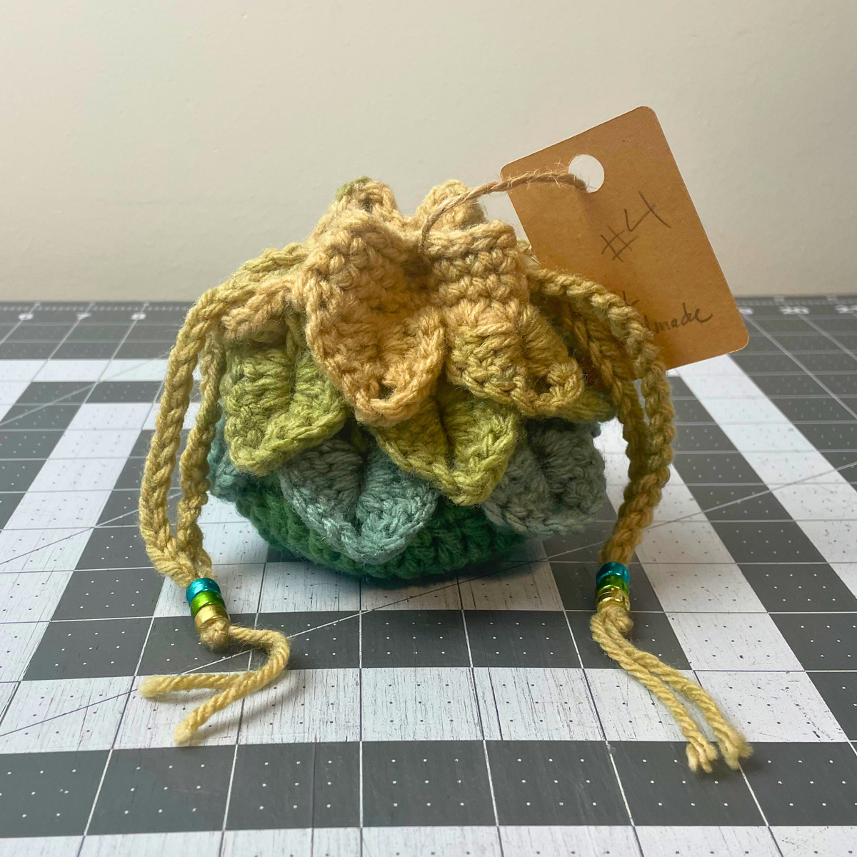 Sutherland Stripe Dragon Scale Dice Bag
