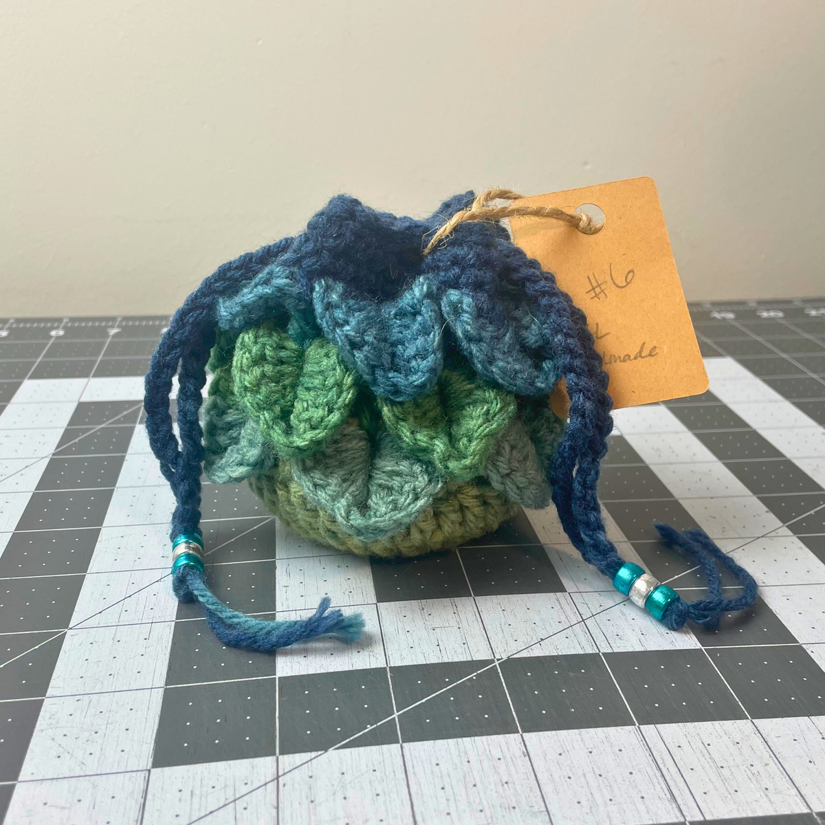 Sutherland Stripe Dragon Scale Dice Bag