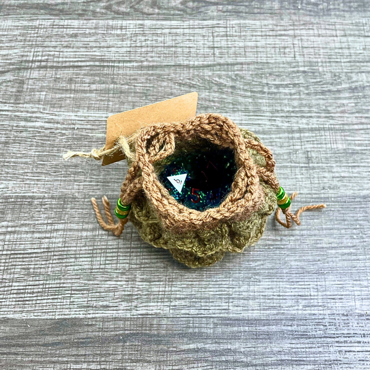 Dragon Colorway Scale Dice Bag