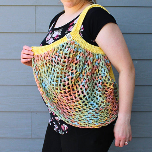 Market Tote in Buttercream